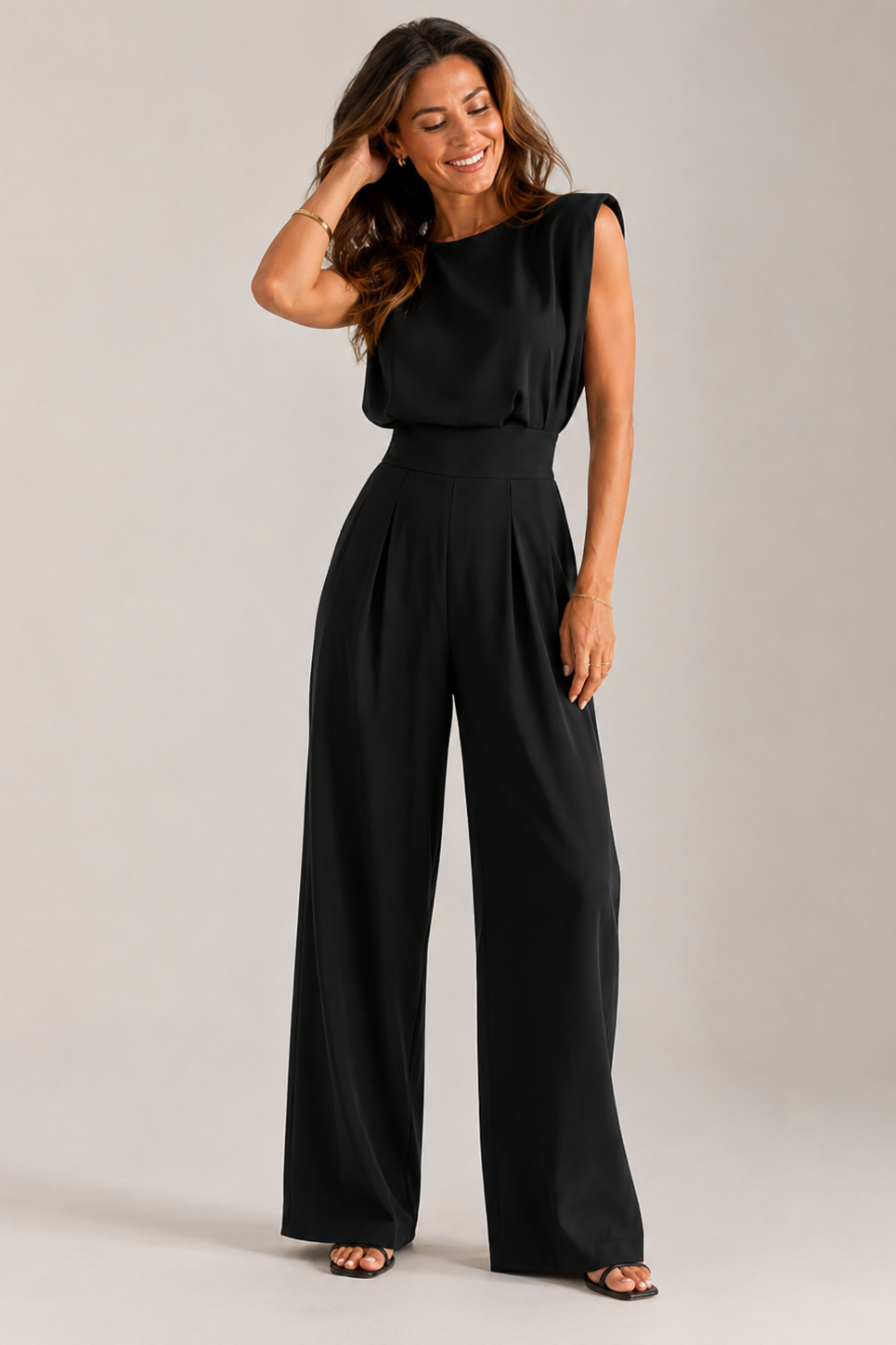 Loovay Veloria Jumpsuit, Hoge Taille